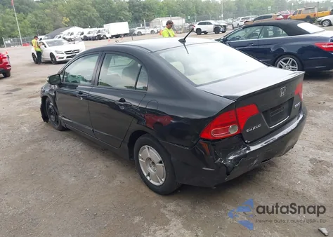 2007 Honda Civic Hybrid z USA, uszkodzony, nr VIN JHMFA36227S022273